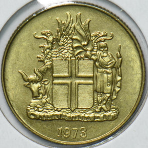 Iceland 1973 Krona Dragon animal Bull 192325 combine shipping
