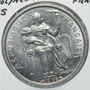 French Polynesia 1965 2 Francs 196961 combine shipping
