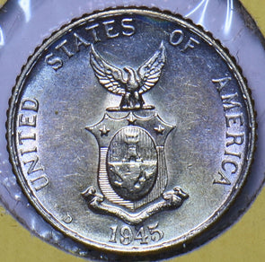 Philippines 1945 D 10 Centavos Eagle animal 294813 combine shipping