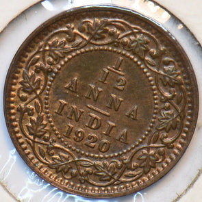 India British 1920 1/12 Anna 902460 combine shipping