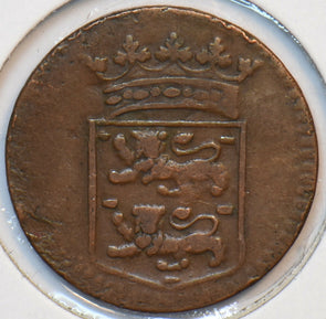 Netherlands East Indies 1756 Duit Lion animal 193601 combine shipping