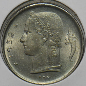 Belgium 1952 Franc 195877 combine shipping