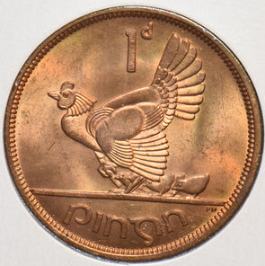 Ireland 1968 Penny Hen with Chicks animal 195014 combine shipping