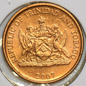 Trinidad & Tobago 2007 Cent Hummingbird animal 903997 combine shipping