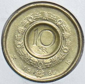 Norway 1985 10 Kroner 904794 combine shipping