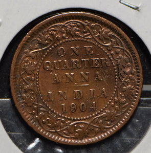 India British 1904 1/4 Anna  901693 combine shipping