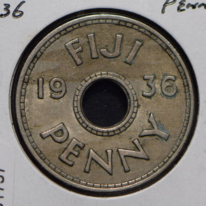 Fiji 1936 Penny  901757 combine shipping