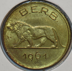 Burundi 1961 Franc Lion animal Rwanda and Burundi 297453 combine shipping