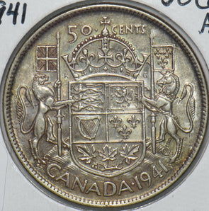 Canada 1941 50 Cents 194957 combine shipping