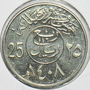 Saudi Arabia 1984 1408 AH 25 Riyals 197317 combine shipping