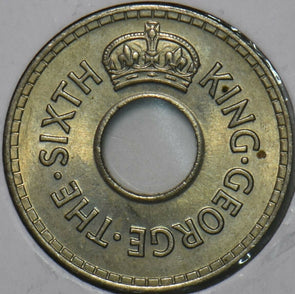 Fiji 1952 1/2 Penny 196346 combine shipping