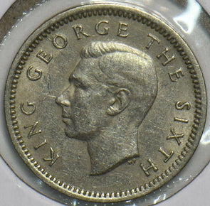 New Zealand 1952 3 Pence 903677 combine shipping