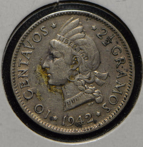 Dominican Republic 1942 10 Centavos  290226 combine shipping