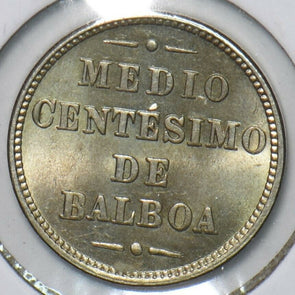 Panama 1907 1/2 Centesimo 490957 combine shipping