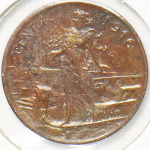 Italy 1916 Centesimo Vittorio Emanvele III 292995 combine shipping