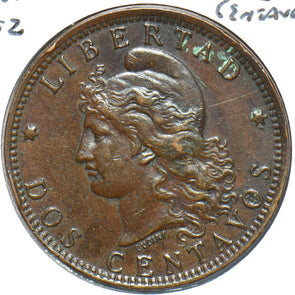 Argentina 1892 2 Centavos 294386 combine shipping