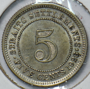 Straits Settlements 1926 10 Cents 294667 combine shipping