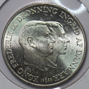 Denmark 1953 2 Kroner Foundation for the Campaign against Tuberculosis in Greenl