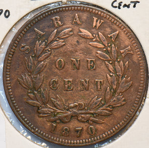 Sarawak 1870 Cent 192965 combine shipping