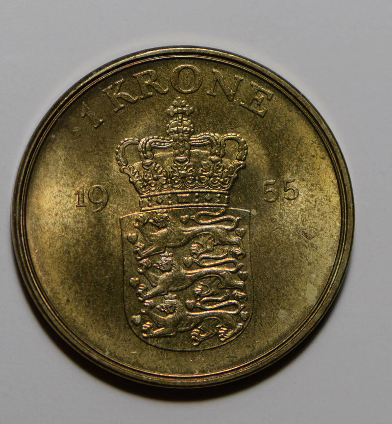 Denmark 1935 Krone BU 290340 combine shipping
