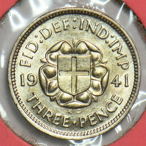 Great Britain 1941 3 Pence/Threepence 153229 combine shipping