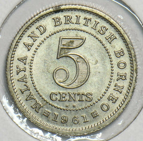 Malaya 1961 5 Cents 0 197764 combine shipping