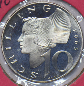 Austria 1964 10 Schilling proof 292761 combine shipping