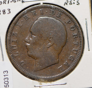 Portugal 1883 20 Reis  150313 combine shipping