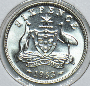 Australia 1963 6 Pence 241133 combine shipping