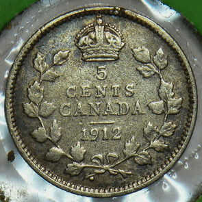 Canada 1912 5 Cents 153087 combine shipping