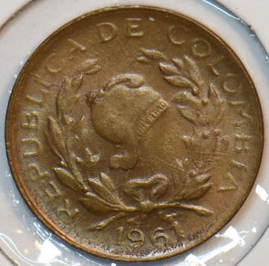 Colombia 1961 Centavo 152172 combine shipping