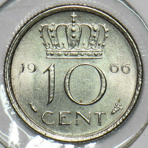 Netherlands 1966 10 Cents 903815 combine shipping