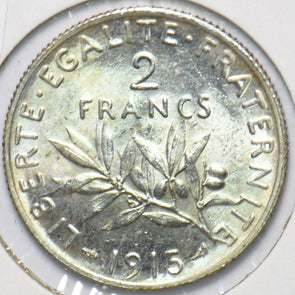France 1915 2 Francs 293736 combine shipping