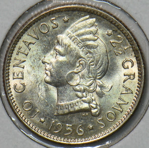 Dominican Republic 1956 10 Centavos 297116 combine shipping