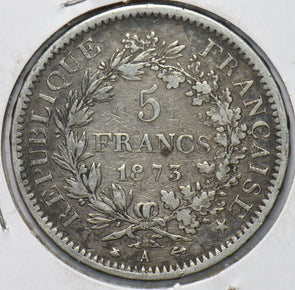 France 1873 5 Francs 293572 combine shipping