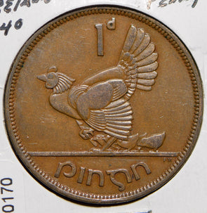 Ireland 1940 Penny Hen with chicks animal  150170 combine shipping