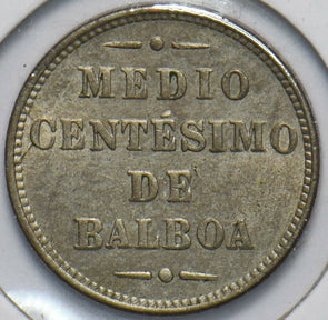 Panama 1907 1/2 Centesimo 292611 combine shipping