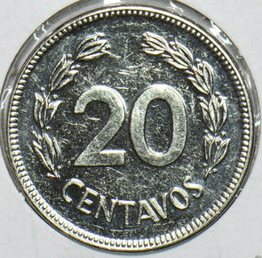 Ecuador 1980 20 Centavos Ch BU 903825 combine shipping