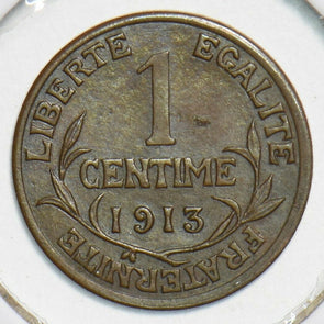 France 1913 Centime 153338 combine shipping