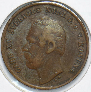 Sweden 1872 Ore 192686 combine shipping