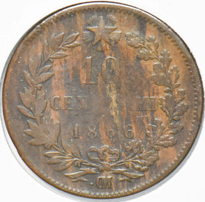 Italy 1866 10 Centesimi Vittorio Emanvele II 292943 combine shipping