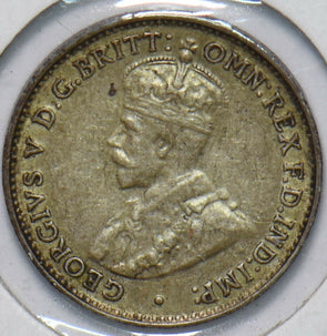 Australia 1936 3 Pence Kangaroo animal Ostrich Georgivs V 293328 combine shippin