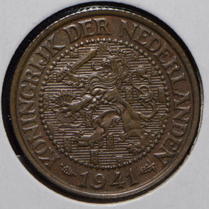 Netherlands 1941 2 1/2 Cents Lion animal  900237 combine shipping
