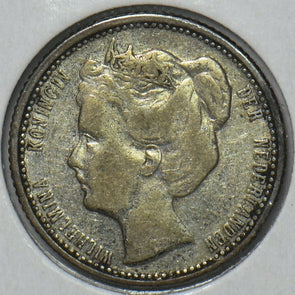 Netherlands 1906 25 Cents 490721 combine shipping