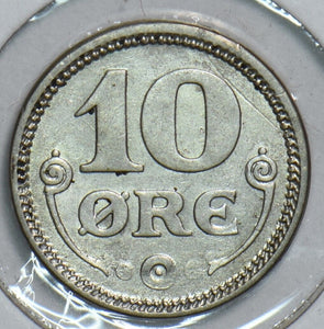 Denmark 1918 10 Ore 198278 combine shipping