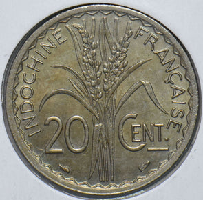 French Indo China 1939 20 Cents  901940 combine shipping