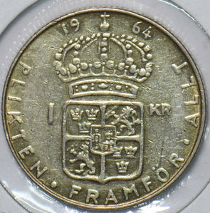 Sweden 1964 Krona 903351 combine shipping