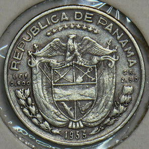 Panama 1953 1/10 Balboa 153100 combine shipping