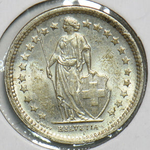 Switzerland 1967 1/2 Franc 197297 combine shipping
