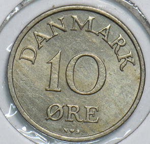 Denmark 1955 10 Ore 198260 combine shipping